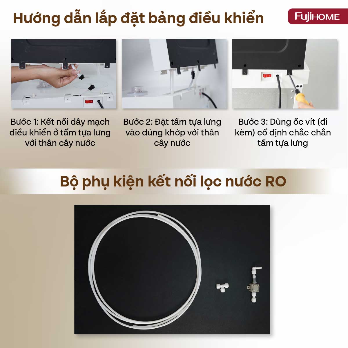 Hình ảnh chi tiết Cây nước nóng lạnh kết hợp bàn pha trà, cafe Fujihome TB237N - Ảnh số 31