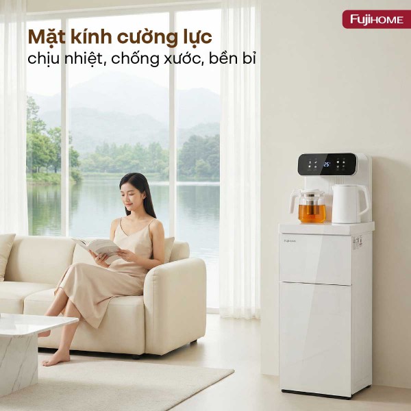 Hình ảnh chi tiết Cây nước nóng lạnh kết hợp bàn pha trà, cafe Fujihome TB237N - Ảnh số 7