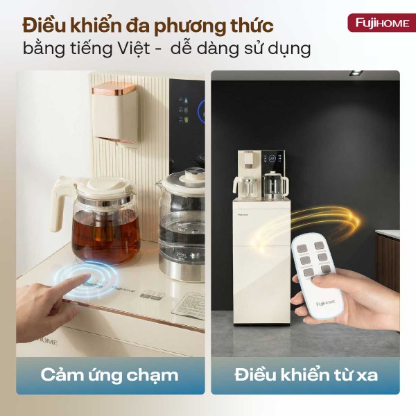 Hình ảnh chi tiết Cây nước bàn trà cao cấp có ngăn khử khuẩn UV Fujihome TB238N-UV - Ảnh số 3