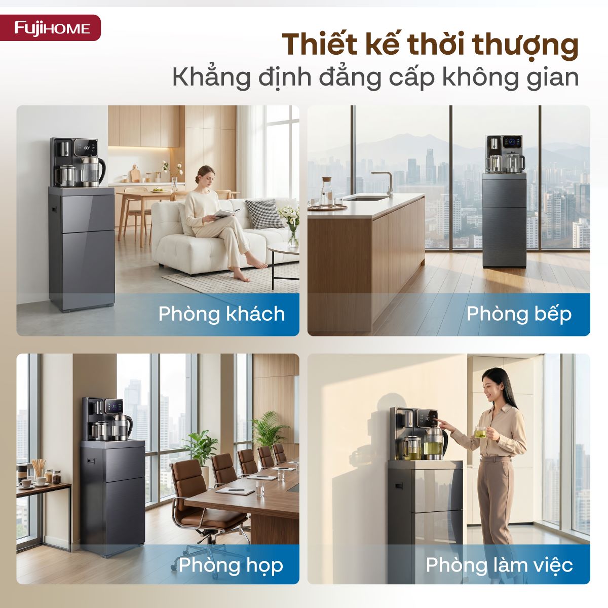 Hình ảnh chi tiết Cây nước bàn trà cao cấp có ngăn khử khuẩn UV Fujihome TB241N-UV - Ảnh số 28