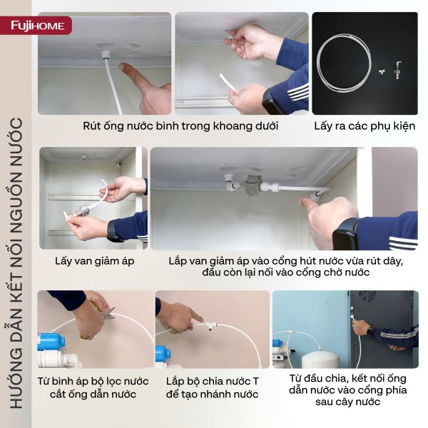 Hình ảnh chi tiết Cây nước bàn trà cao cấp có ngăn khử khuẩn UV Fujihome TB241N-UV - Ảnh số 5