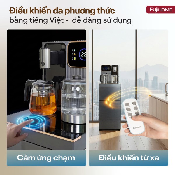Hình ảnh chi tiết Cây nước bàn trà cao cấp có ngăn khử khuẩn UV Fujihome TB241N-UV - Ảnh số 8