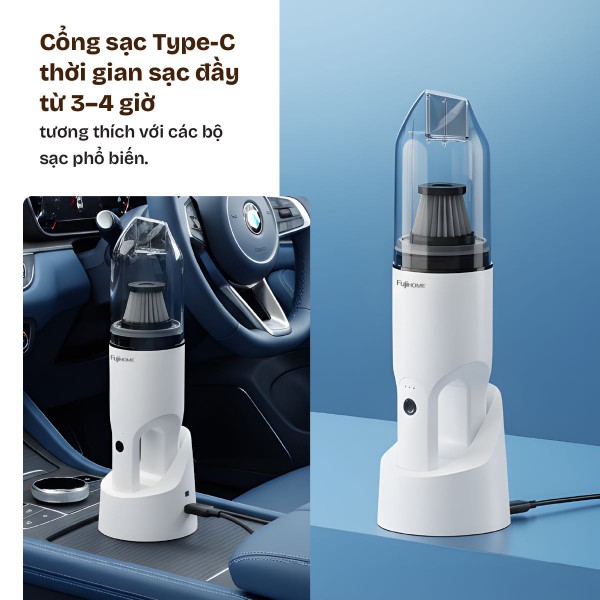 Hình ảnh chi tiết Máy hút bụi cầm tay Fujihome VC01 - Ảnh số 16