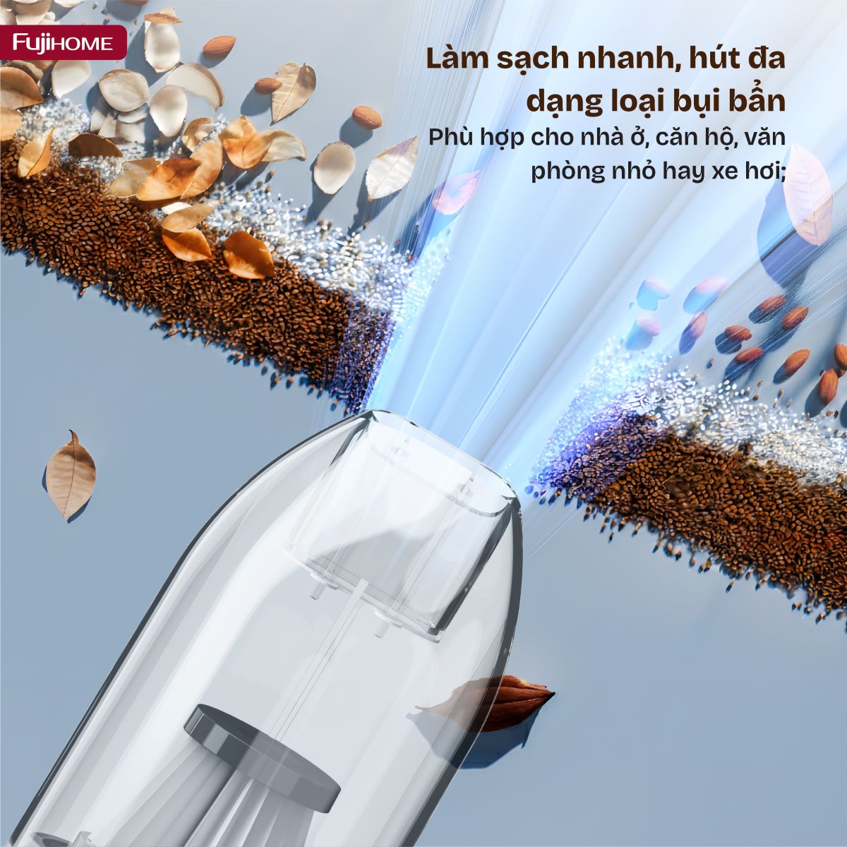 Hình ảnh chi tiết Máy hút bụi cầm tay Fujihome VC01 - Ảnh số 22