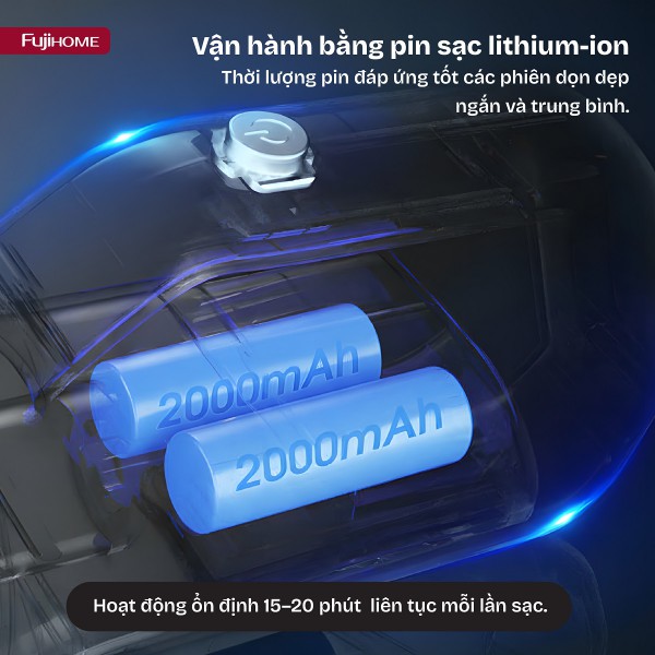 Hình ảnh chi tiết Máy hút bụi cầm tay Fujihome VC01 - Ảnh số 6