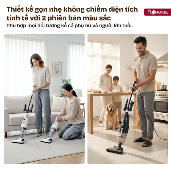 Hình ảnh chi tiết Máy hút bụi cầm tay Fujihome VC06W - Ảnh số 6