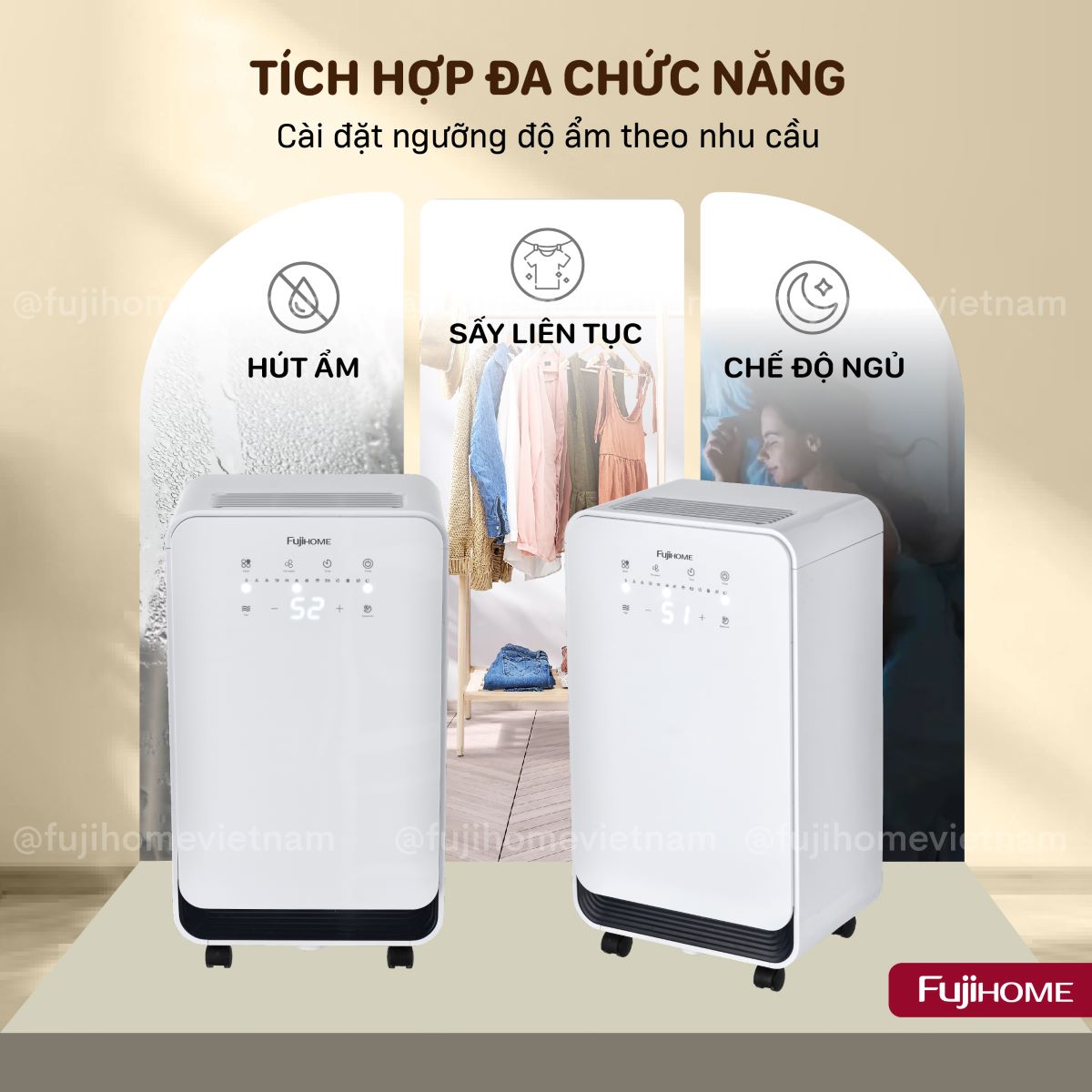 Hình ảnh chi tiết Máy hút ẩm dân dụng Fujihome DH10 - Ảnh số 16