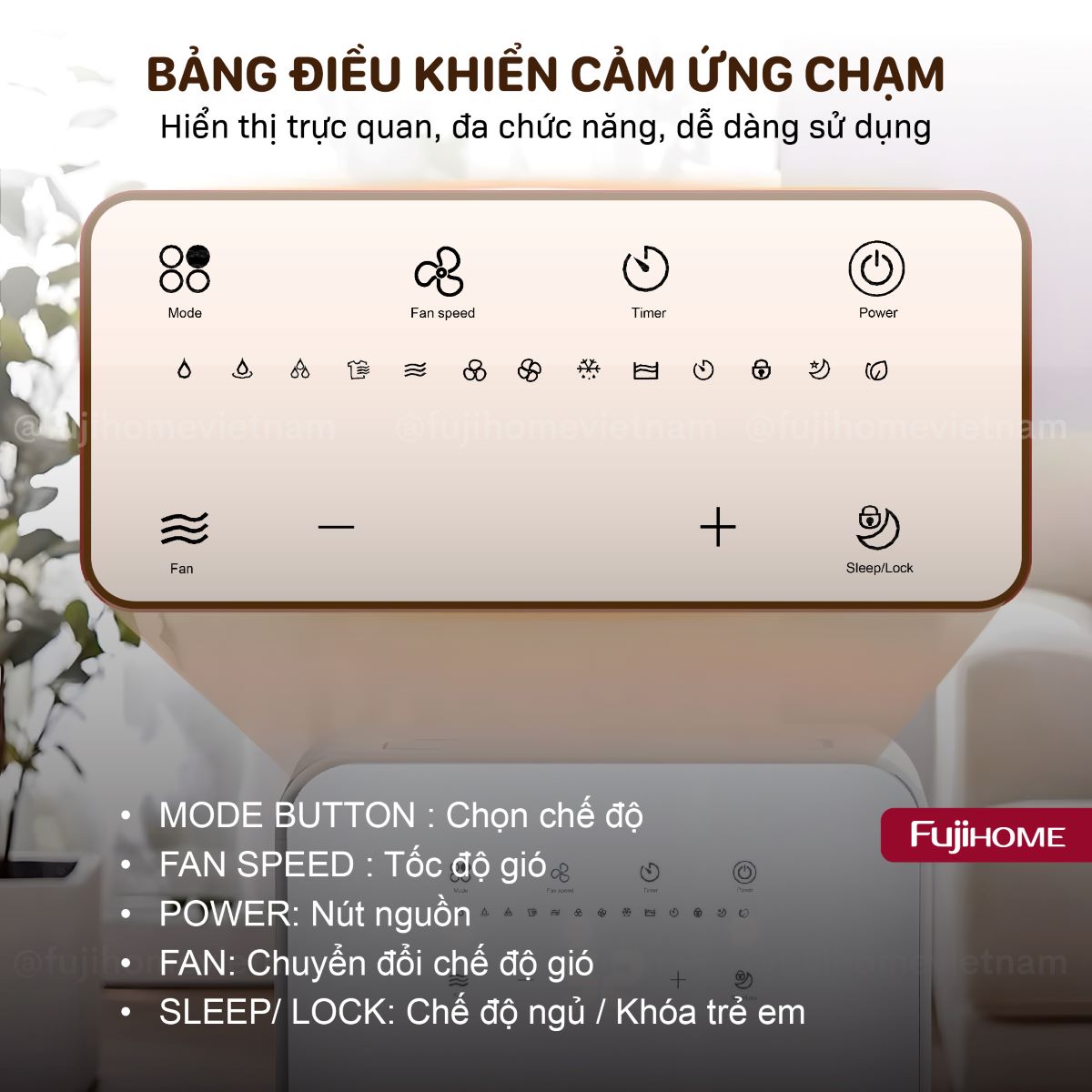 Hình ảnh chi tiết Máy hút ẩm dân dụng Fujihome DH10 - Ảnh số 17