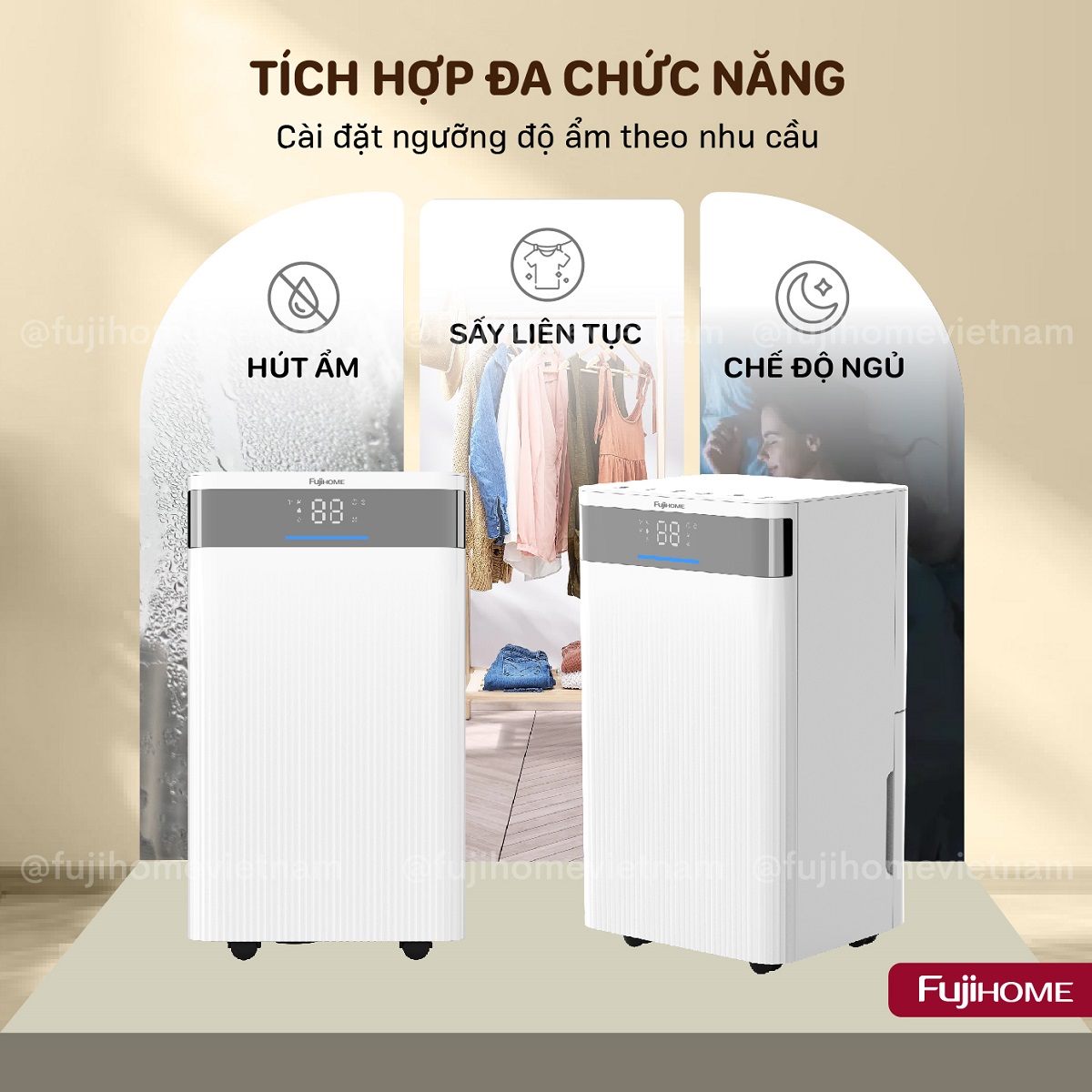 Hình ảnh chi tiết Máy hút ẩm dân dụng Fujihome DH12NW - Ảnh số 18