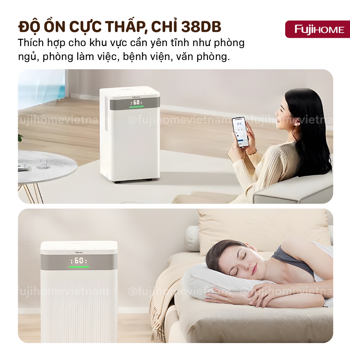 Hình ảnh chi tiết Máy hút ẩm dân dụng Fujihome DH12NW - Ảnh số 22