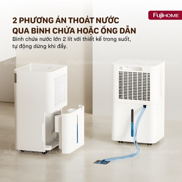 Hình ảnh chi tiết Máy hút ẩm dân dụng Fujihome DH12NW - Ảnh số 11
