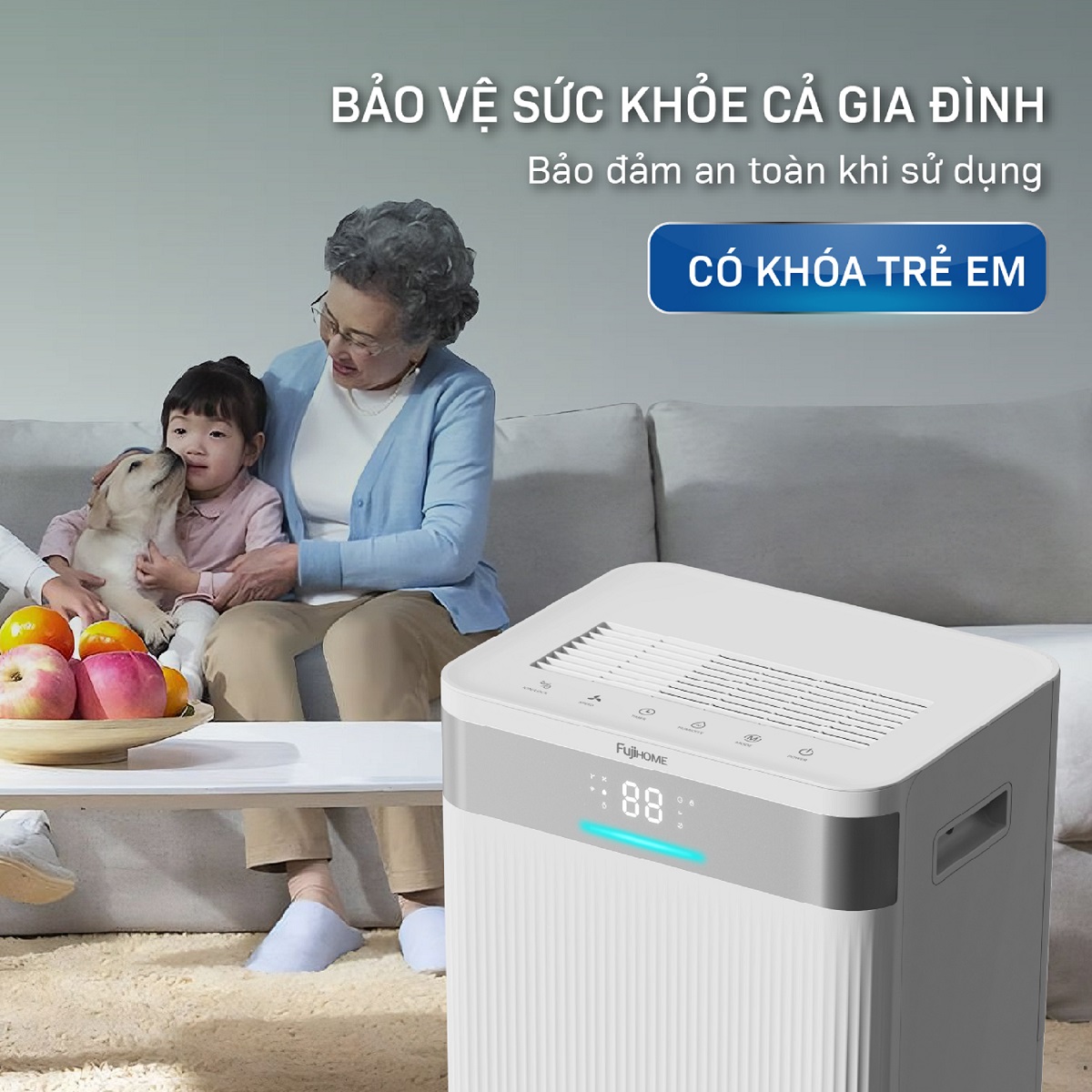 Hình ảnh chi tiết Máy hút ẩm dân dụng Fujihome DH20NW - Ảnh số 23
