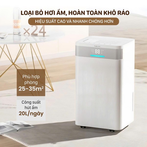 Hình ảnh chi tiết Máy hút ẩm dân dụng Fujihome DH20NW - Ảnh số 5