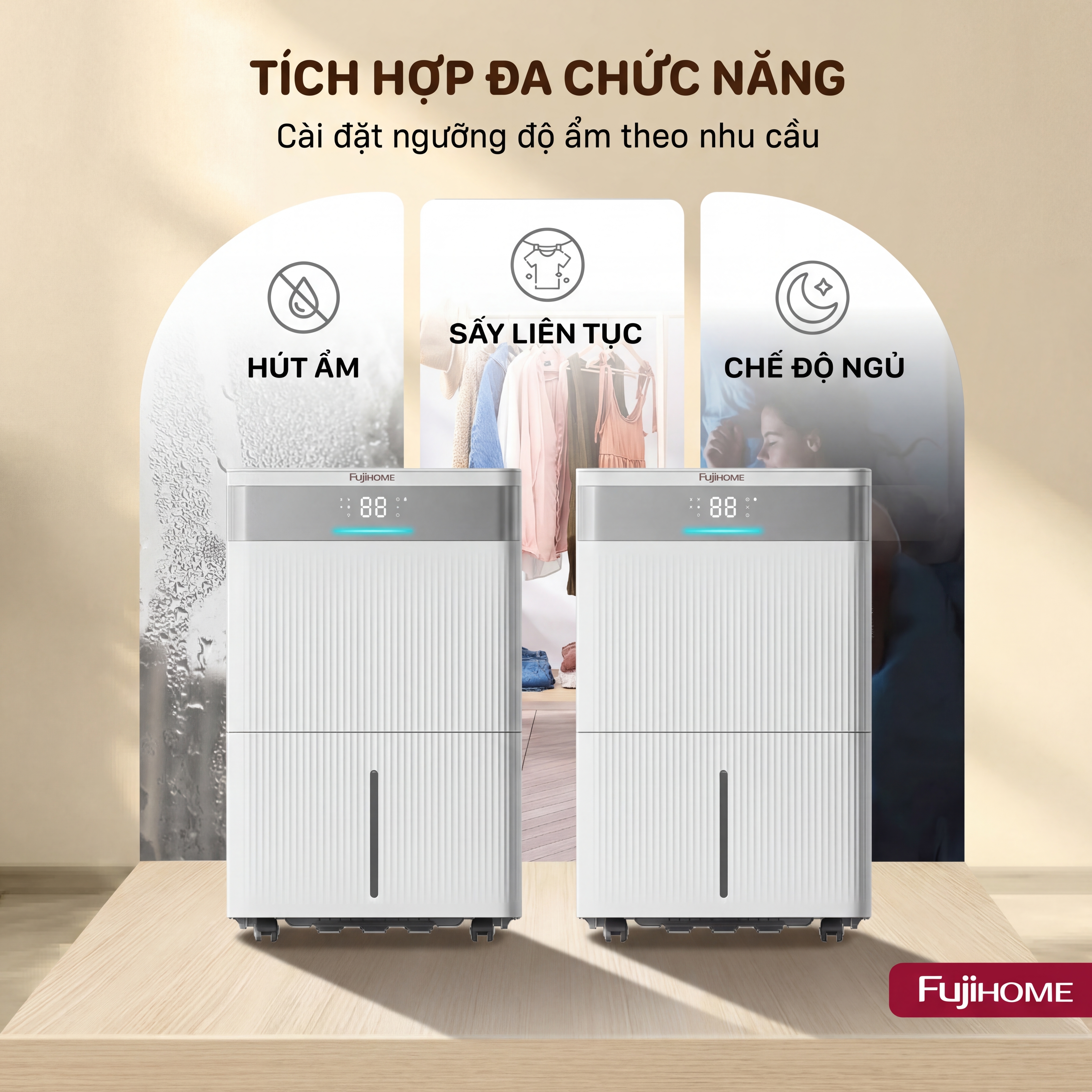 Hình ảnh chi tiết Máy hút ẩm dân dụng Fujihome DH30NW - Ảnh số 20