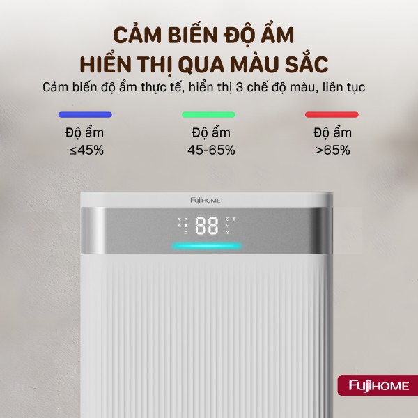 Hình ảnh chi tiết Máy hút ẩm dân dụng Fujihome DH40NW - Ảnh số 9