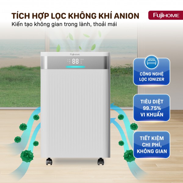Hình ảnh chi tiết Máy hút ẩm dân dụng Fujihome DH40NW - Ảnh số 11