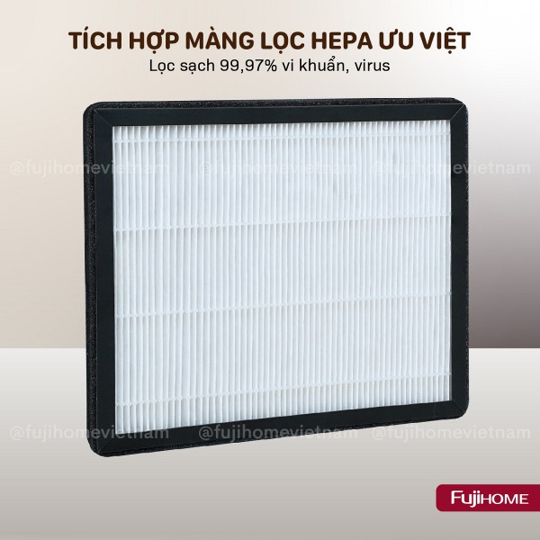 Hình ảnh chi tiết Máy hút ẩm dân dụng Fujihome DH18W-HEPA - Ảnh số 13