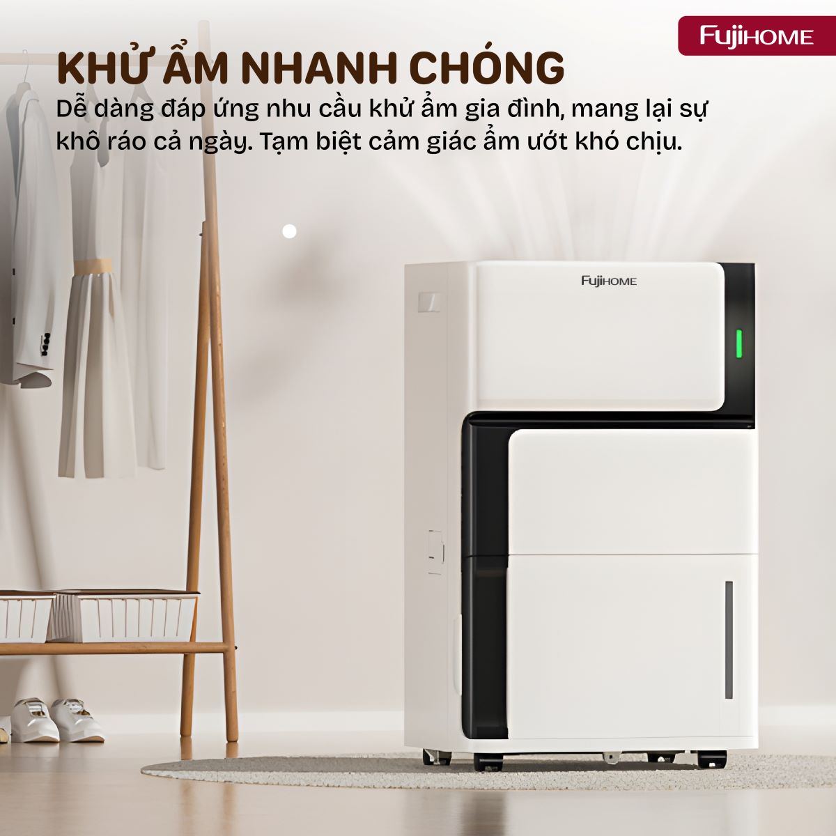 Hình ảnh chi tiết Máy hút ẩm dân dụng Fujihome DH07 - Ảnh số 16