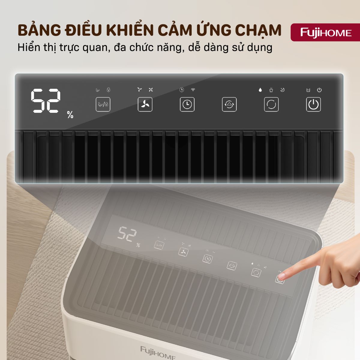 Hình ảnh chi tiết Máy hút ẩm dân dụng Fujihome DH07 - Ảnh số 17
