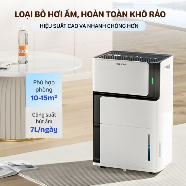 Hình ảnh chi tiết Máy hút ẩm dân dụng Fujihome DH07 - Ảnh số 9