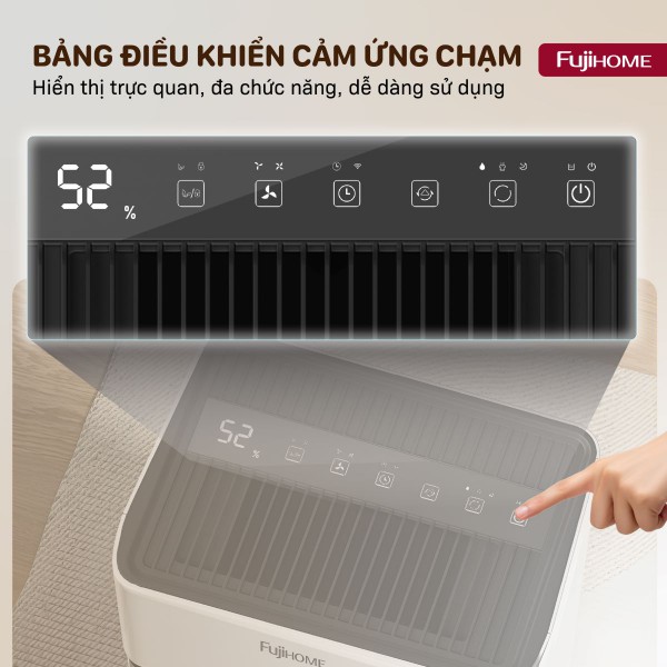 Hình ảnh chi tiết Máy hút ẩm dân dụng Fujihome DH07 - Ảnh số 11