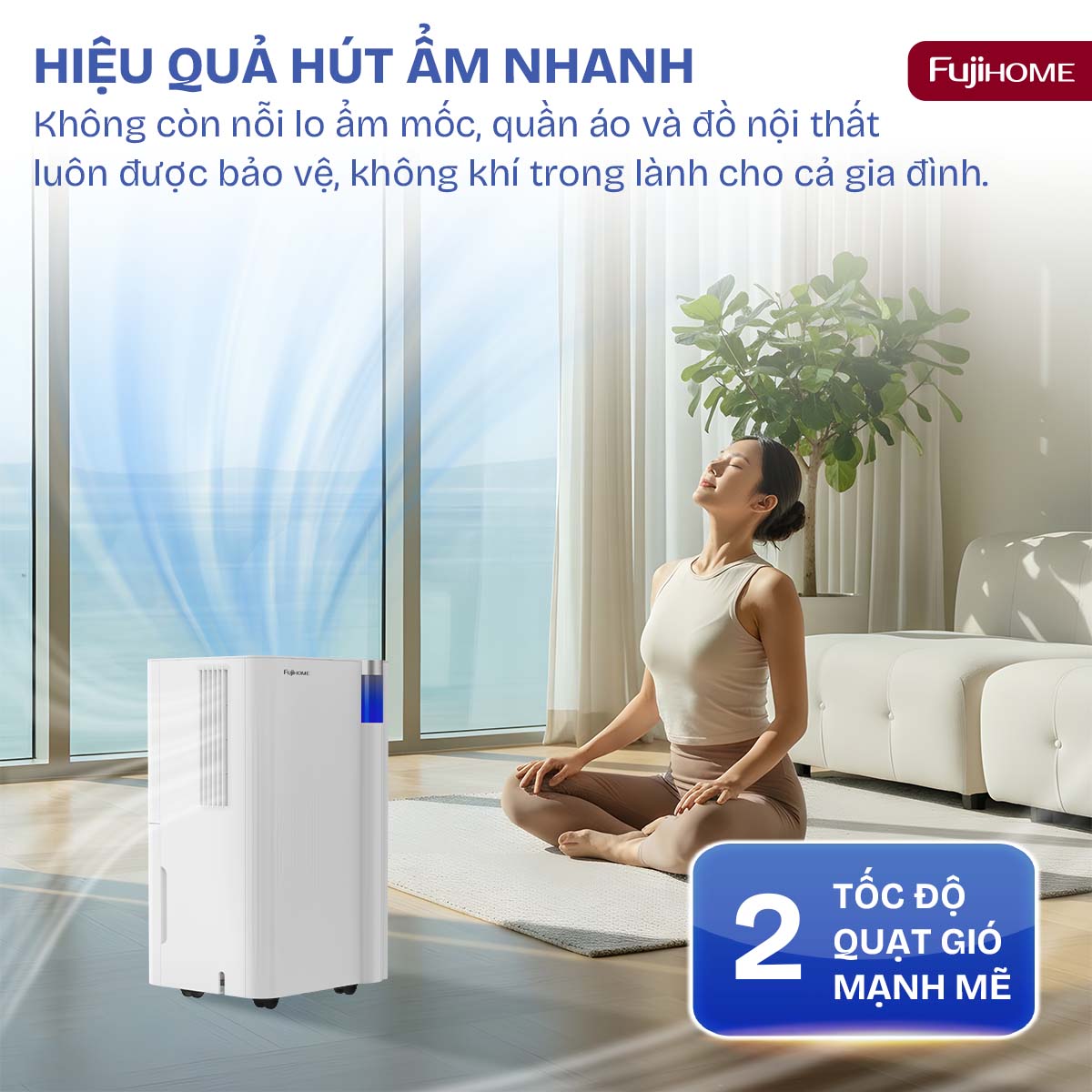 Hình ảnh chi tiết Máy hút ẩm dân dụng Fujihome DH10NEW - Ảnh số 22