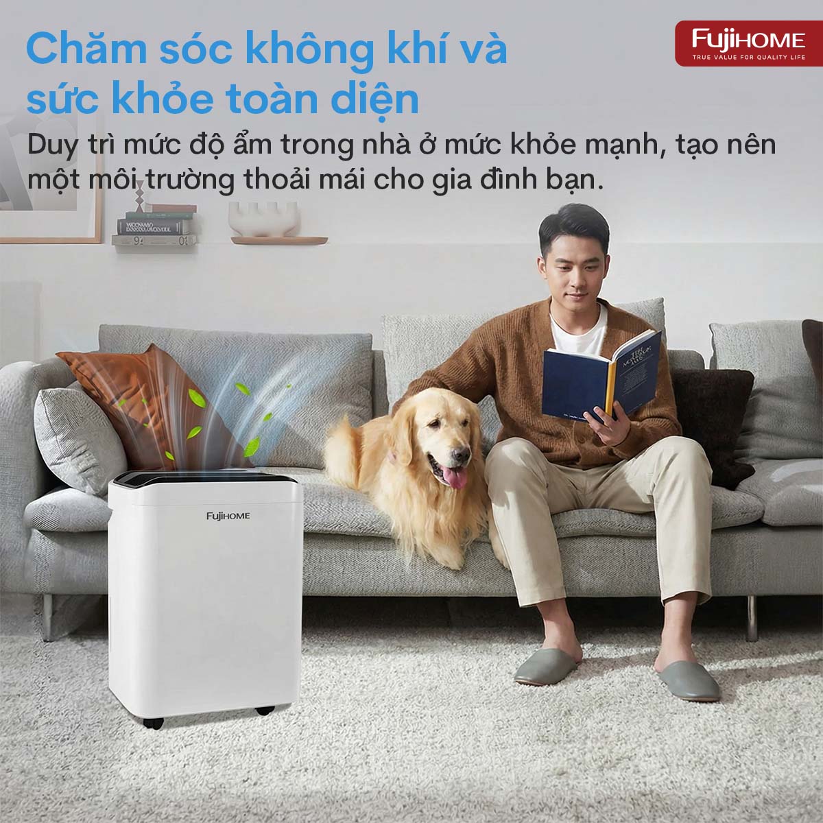 Hình ảnh chi tiết Máy hút ẩm dân dụng Fujihome DH35W-HEPA - Ảnh số 17