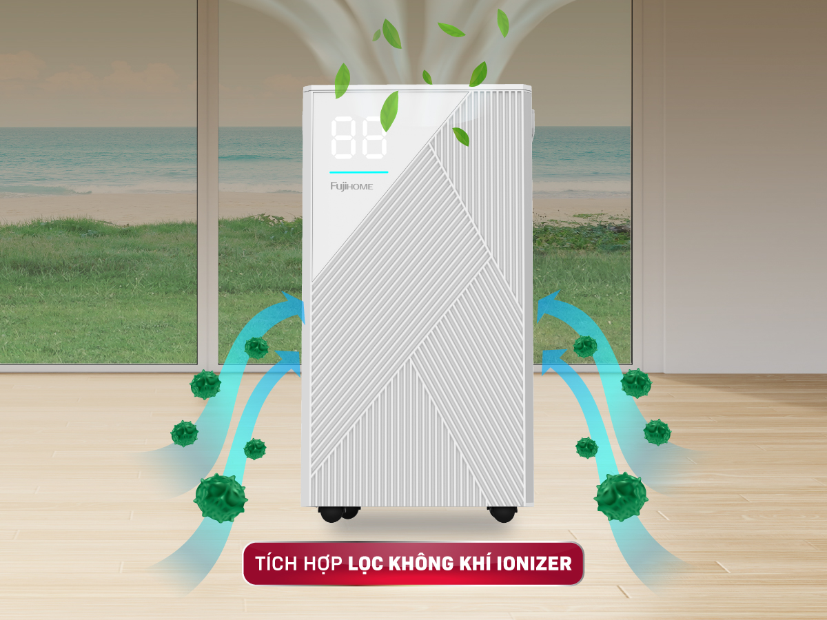 Hình ảnh chi tiết Máy hút ẩm Fujihome DH14 - Ảnh số 8
