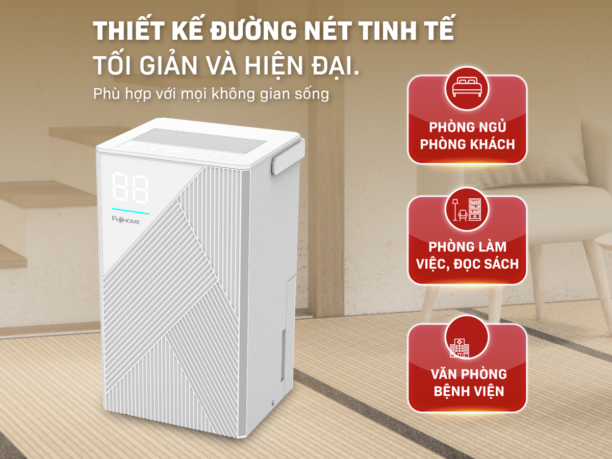 Hình ảnh chi tiết Máy hút ẩm Fujihome DH14 - Ảnh số 10