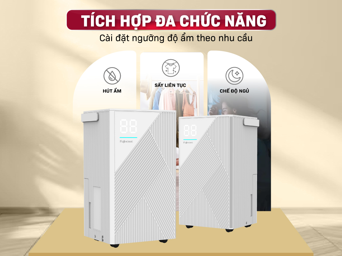 Hình ảnh chi tiết Máy hút ẩm Fujihome DH14 - Ảnh số 11