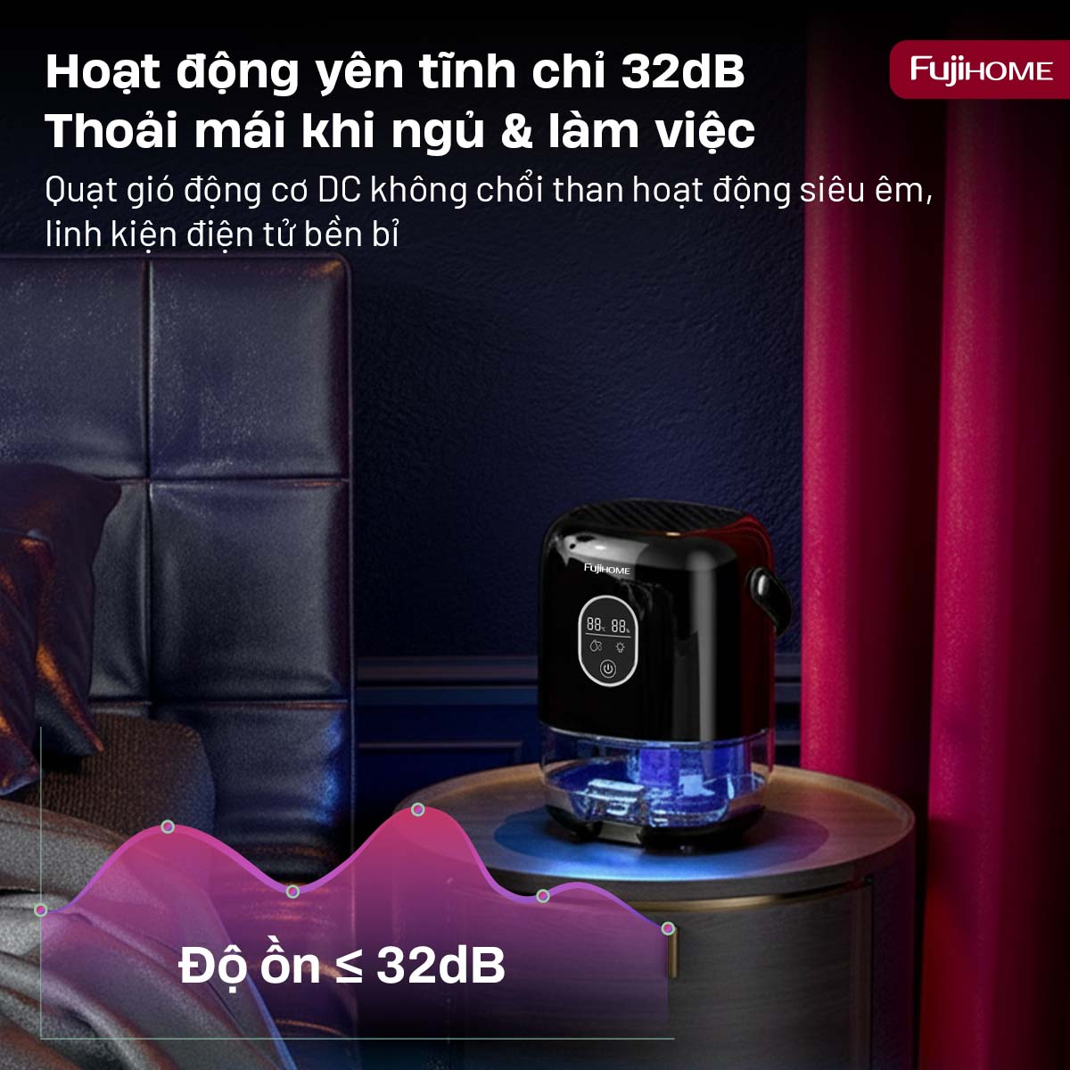 Hình ảnh chi tiết Máy hút ẩm bán dẫn mini Fujihome DHP035-MINI - Ảnh số 16