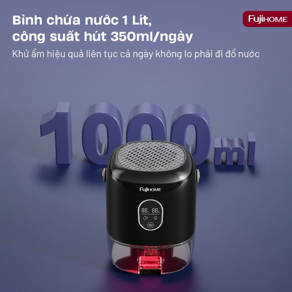 Hình ảnh chi tiết Máy hút ẩm bán dẫn mini Fujihome DHP035-MINI - Ảnh số 3