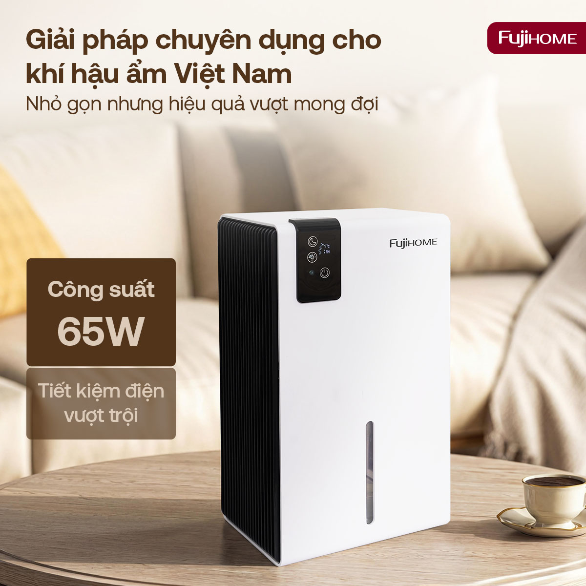 Hình ảnh chi tiết Máy hút ẩm bán dẫn mini Fujihome DHP23-MINI - Ảnh số 15