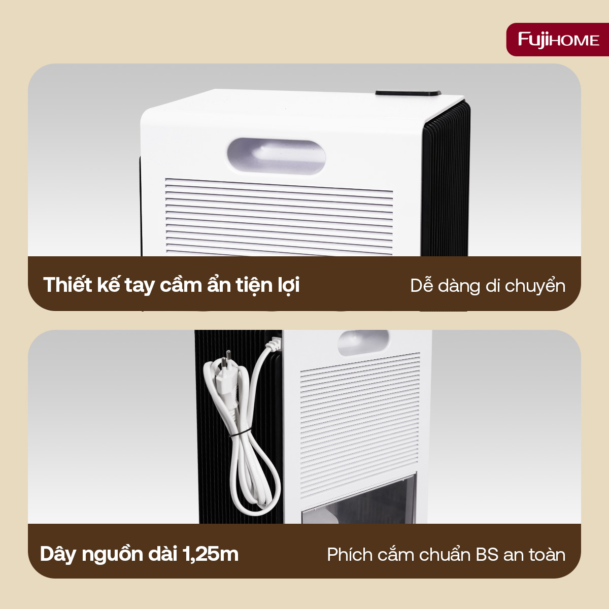 Hình ảnh chi tiết Máy hút ẩm bán dẫn mini Fujihome DHP23-MINI - Ảnh số 24