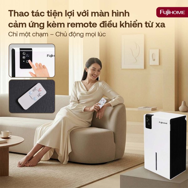 Hình ảnh chi tiết Máy hút ẩm bán dẫn mini Fujihome DHP23-MINI - Ảnh số 11