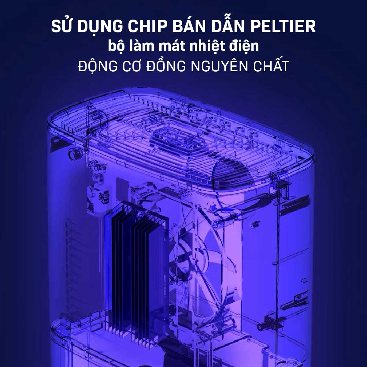 Hình ảnh chi tiết Máy hút ẩm bán dẫn tích hợp lọc không khí Fujihome DHP05-MINI - Ảnh số 15