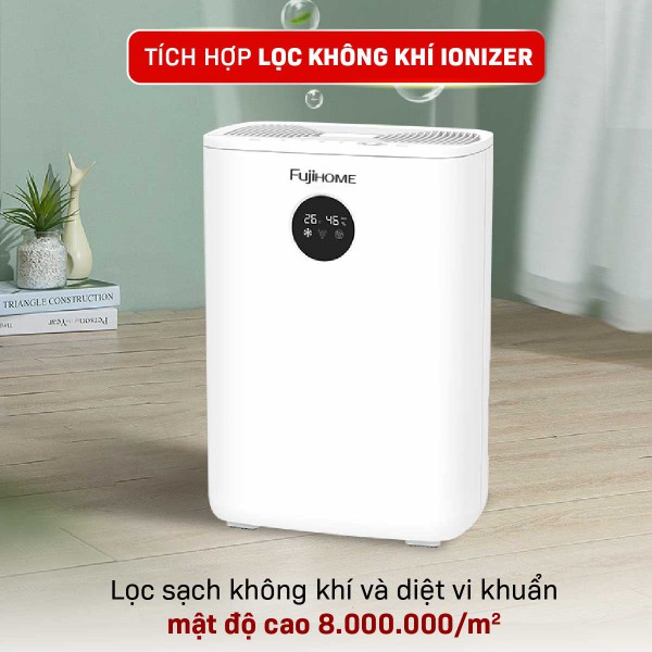 Hình ảnh chi tiết Máy hút ẩm bán dẫn tích hợp lọc không khí Fujihome DHP05-MINI - Ảnh số 6