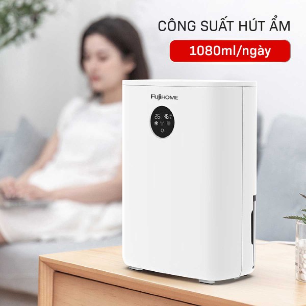 Hình ảnh chi tiết Máy hút ẩm bán dẫn tích hợp lọc không khí Fujihome DHP05-MINI - Ảnh số 10