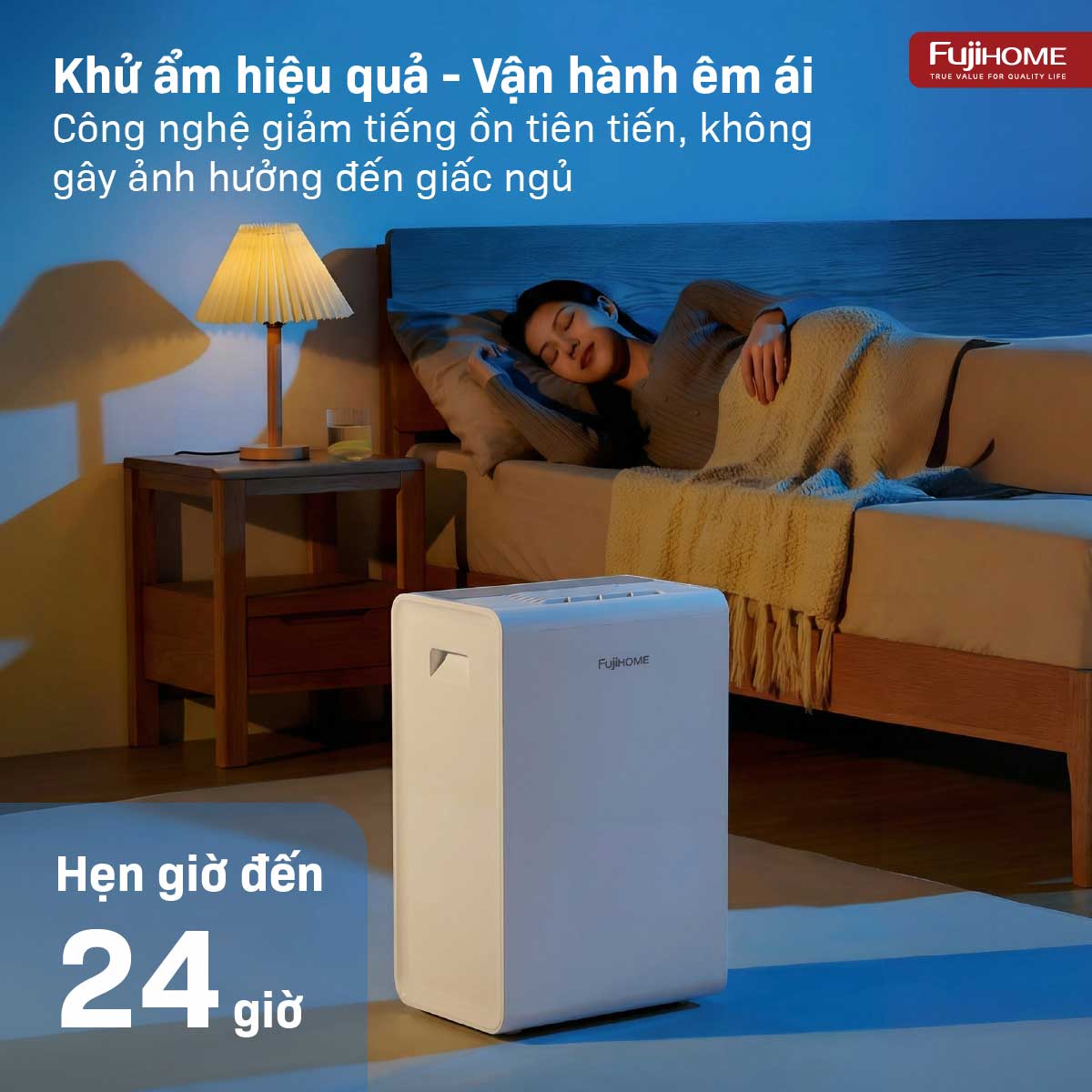 Hình ảnh chi tiết Máy hút ẩm dân dụng Fujihome DH14W-HEPA - Ảnh số 21