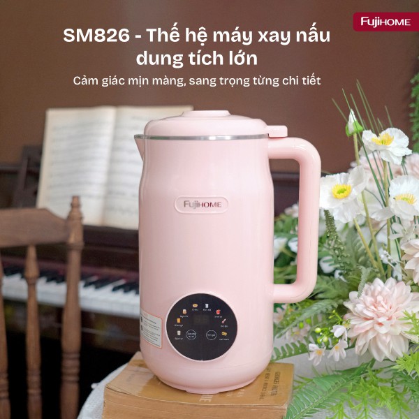 Hình ảnh chi tiết Máy làm sữa hạt đa năng Fujihome SM826 - Ảnh số 10