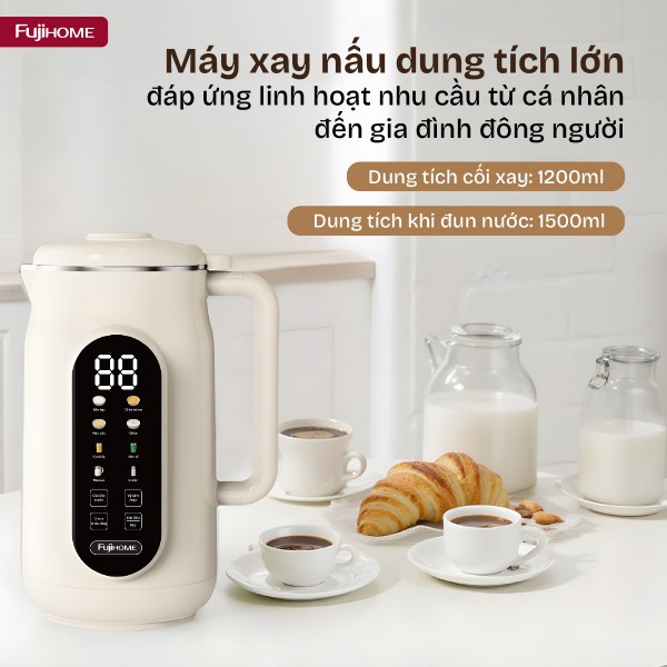 Hình ảnh chi tiết Máy làm sữa hạt đa năng Fujihome SM836 - Ảnh số 3