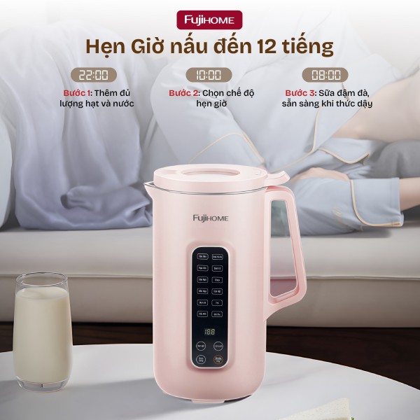 Hình ảnh chi tiết Máy làm sữa hạt đa năng Fujihome SM1626 - Ảnh số 2