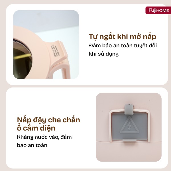 Hình ảnh chi tiết Máy làm sữa hạt đa năng Fujihome SM1626 - Ảnh số 12