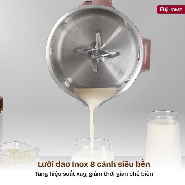 Hình ảnh chi tiết Máy làm sữa hạt đa năng Fujihome SM1626 - Ảnh số 3