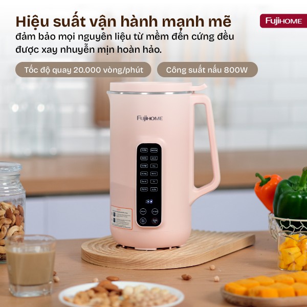 Hình ảnh chi tiết Máy làm sữa hạt đa năng Fujihome SM1626 - Ảnh số 6