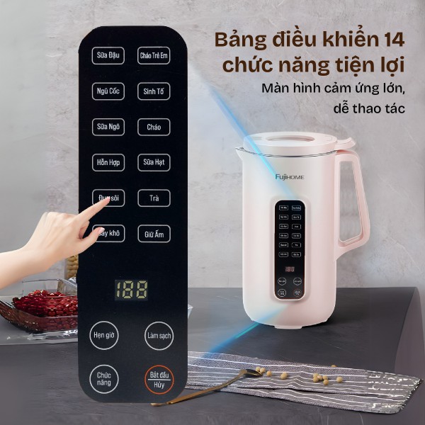 Hình ảnh chi tiết Máy làm sữa hạt đa năng Fujihome SM1626 - Ảnh số 8