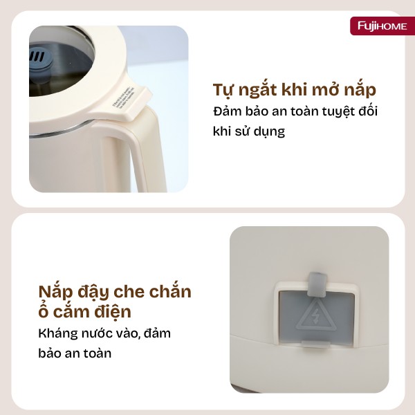 Hình ảnh chi tiết Máy làm sữa hạt đa năng Fujihome SM1636 - Ảnh số 15