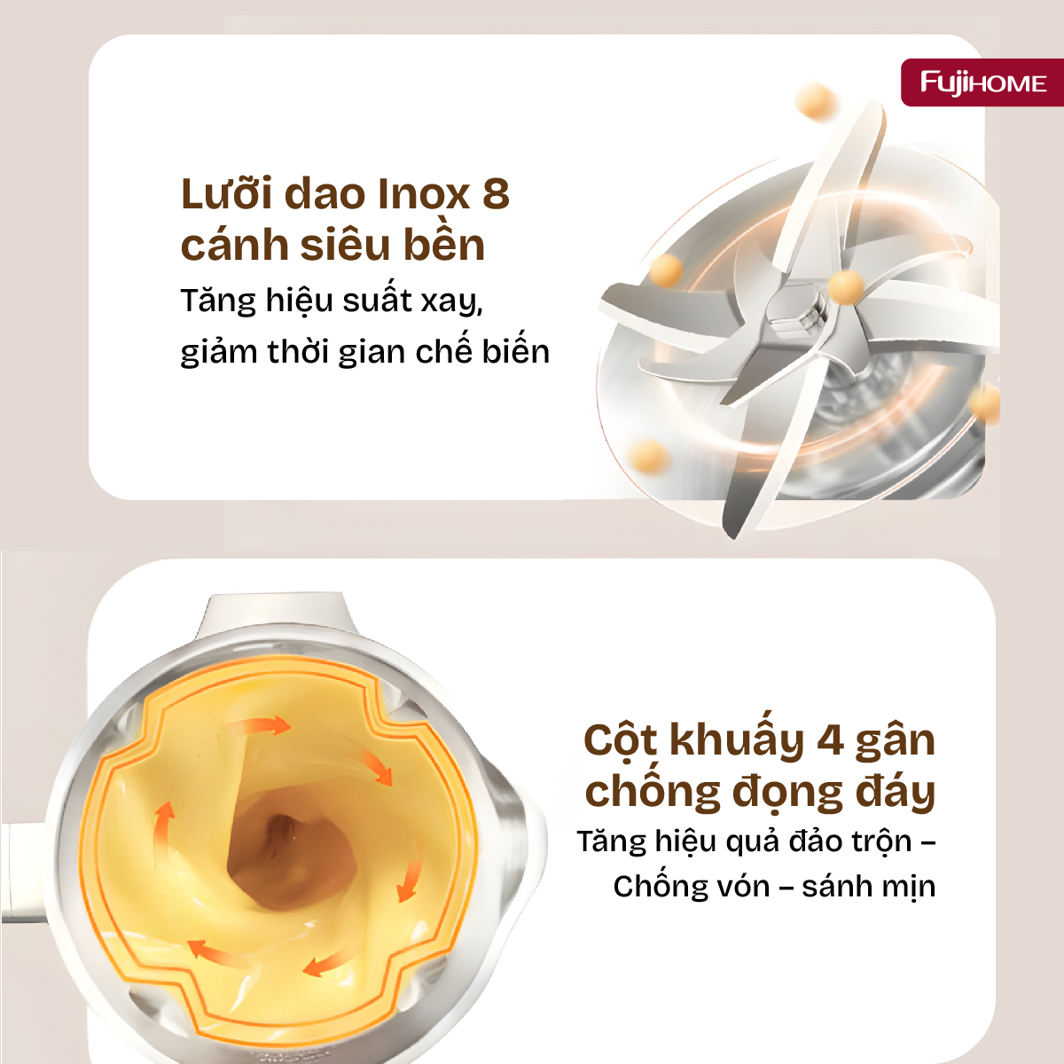 Hình ảnh chi tiết Máy làm sữa hạt đa năng Fujihome SM1636 - Ảnh số 25