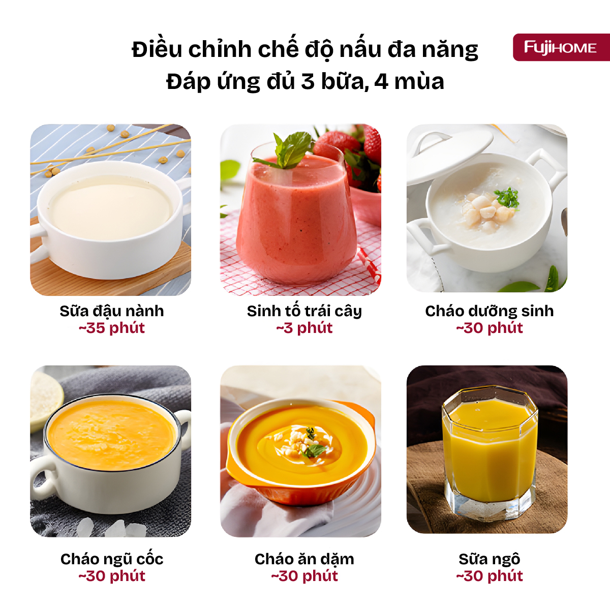 Hình ảnh chi tiết Máy làm sữa hạt đa năng Fujihome SM1636 - Ảnh số 26