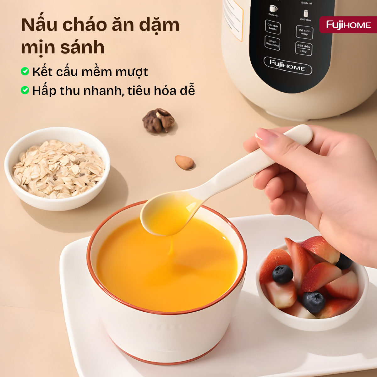 Hình ảnh chi tiết Máy làm sữa hạt đa năng Fujihome SM1636 - Ảnh số 27